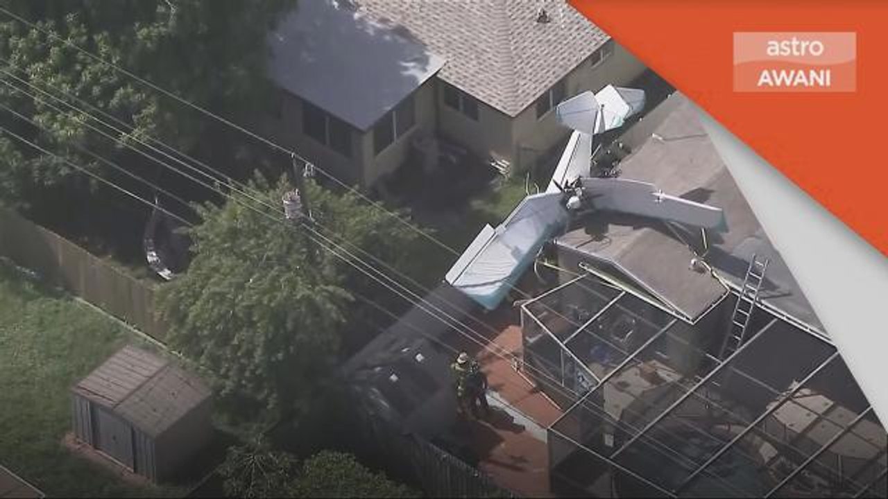 Nahas Pesawat | Dua maut, pesawat ringan terhempas di AS