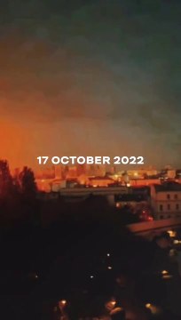 Kyiv was hit by Russian missile strikes