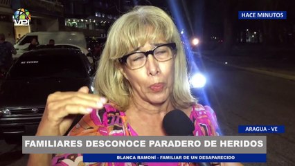 Familiares desconoce paradero de los heridos por lluvias en Maracay - 17Oct - @VPItv