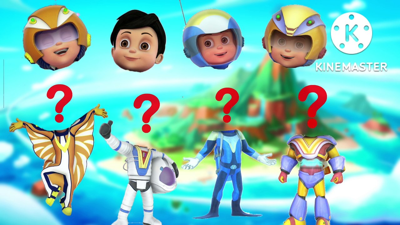 Vir the robot boy - wrong head pazzle.fiend the right head