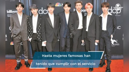 No solo BTS servirá al ejército de su país; estos famosos también lo hicieron