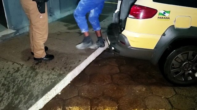 Homem detido em Céu Azul é levado à 15ª SDP em Cascavel