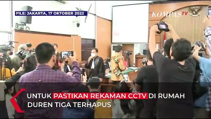 Terungkap dalam Dakwaan Perintah Ferdy Sambo ke Brigjen Hendra soal CCTV di Duren Tiga