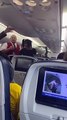 Upset Passenger Throws Water Bottle on Plane