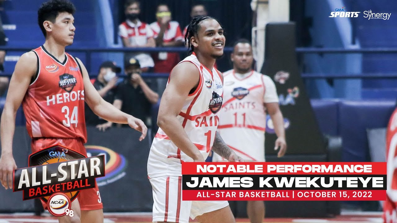 NCAA Season 98 | James Kwekuteye Highlights (He...