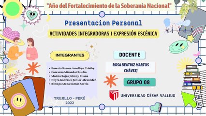 Presentacion Personal - GRUPO 08