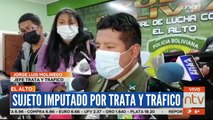 Sujeto imputado por trata y tráfico