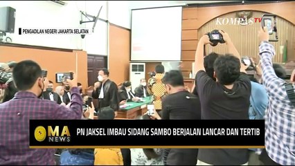 Pengadilan Negeri Jakarta Selatan Imbau Sidang Sambo Berjalan Lancar dan Tertib