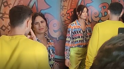 Katrina Kaif ने Media को देख बनाया मुंह, Siddhant Ishaan संग लगाए ठुमके। Watch Video*Entertainment
