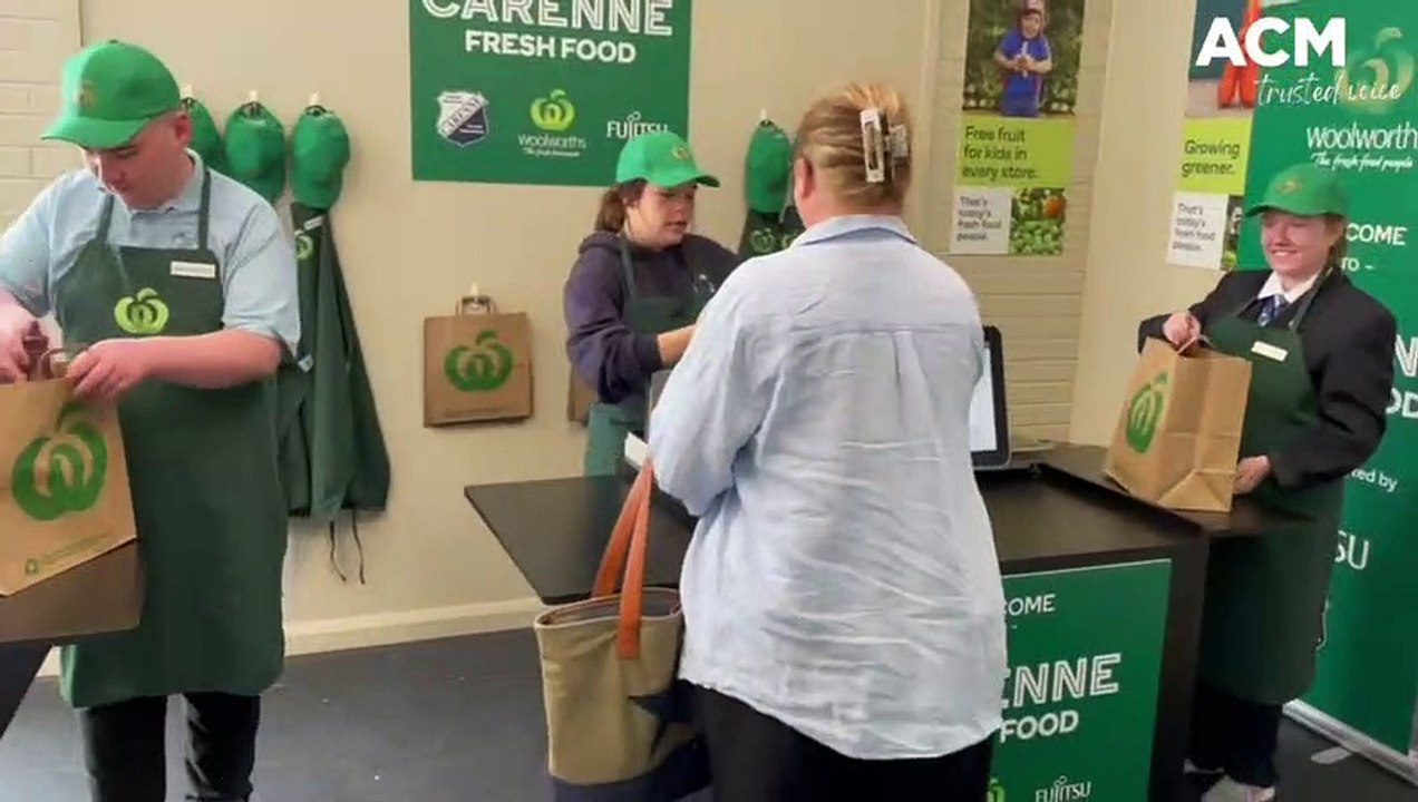 Mini Woolies at Carenne School