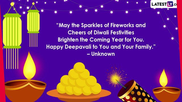 Diwali 2022 Greetings: Share WhatsApp Messages, Sayings, Wishes and Quotes With Everyone You Know
