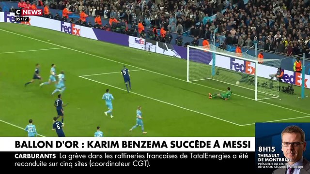 Karim Benzema a remporté hier soir le Ballon d’Or, 24 ans après Zinédine Zidane : Je repense à quand j'étais petit, tout le travail, je n'ai jamais lâché