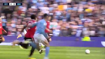 Man City vs Man United - Haaland and Foden hat-tricks