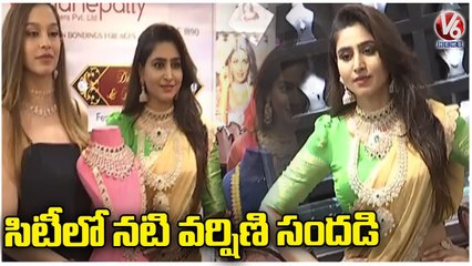 Actor Varshini Launches Diwali Festive Jewellery Collection | V6 News