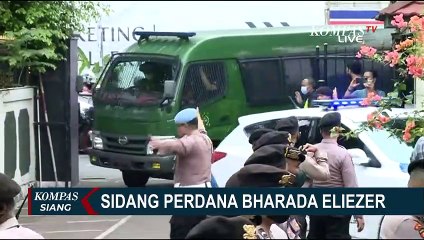 Jalani Sidang Perdana, Bharada E Didakwa Pasal Pembunuhan Berencana