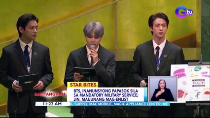 BTS, inanunsyong papasok sila sa mandatory military service; jin, mauunang mag-enlist... | BT