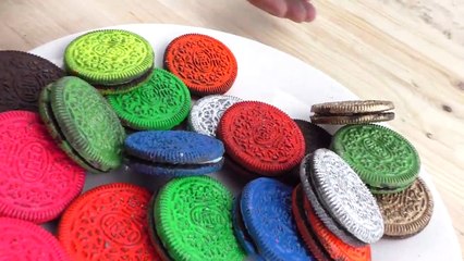 EXPERIMENT COLORFUL OREO VS MEAT GRINDER
