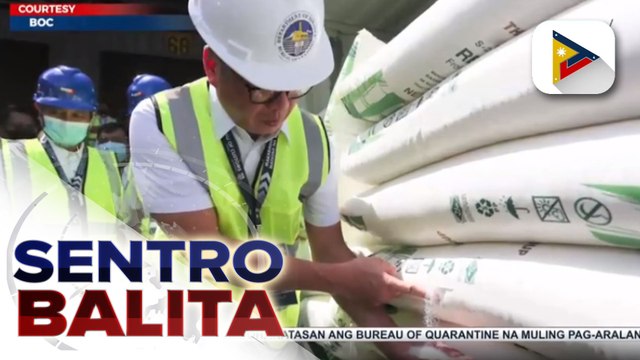 P228-M halaga ng smuggled na asukal, nasabat ng BOC sa Manila International Container Port