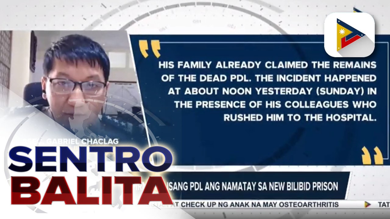 BuCor, kinumpirma ang pagkamatay ng lider ng isang malawakang pyramiding scheme sa New Bilibid Prison