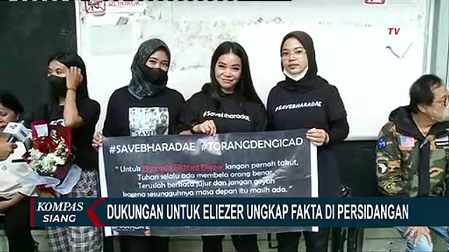 Para Pendukung Berharap Bharada E Bisa Ungkap Kasus Pembunuhan Brigadir J