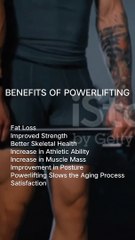 Benefits of powerlifting