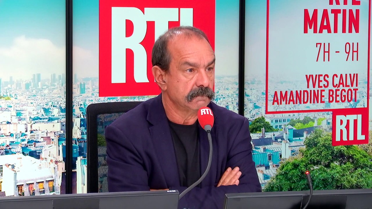 Philippe Martinez est l'invité d'Amandine Bégot