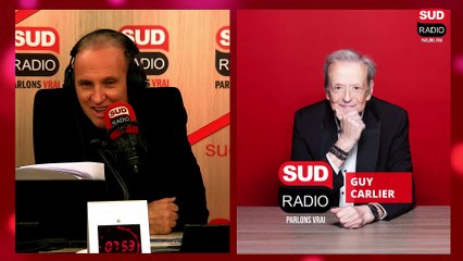 Guy Carlier : "Macron tweet 'KB9' pour soutenir Benzema : un enfant de 12 ans a piraté son compte ?"