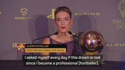 'A dream' to win back-to-back Ballon d'Or awards - Putellas