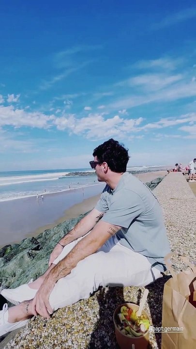 Sophie Tapie et Baptiste Germain en week-end amoureux