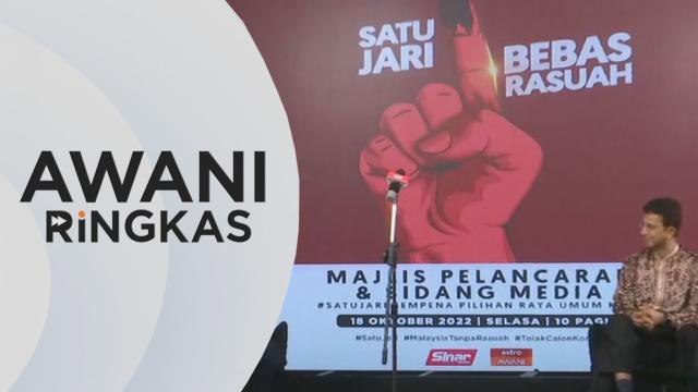 AWANI Ringkas: Kempen #SatuJari, pilih calon bebas rasuah
