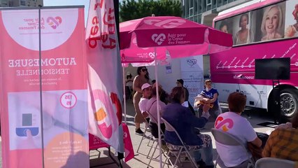 Marseille. "Le bus du coeur" fait escale au J4 pour la santé des femmes