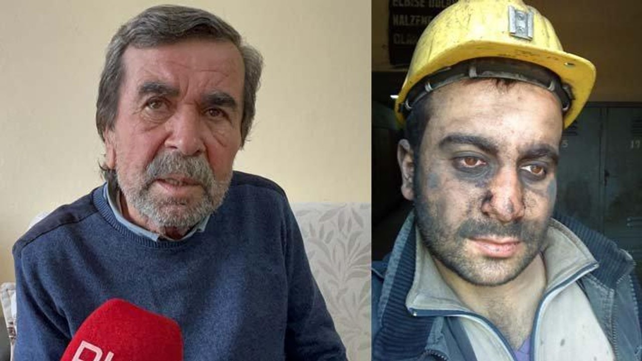 30 yıl önce grizu patlamasından kurtulan emekli madenci, oğlunun acısını yaşadı