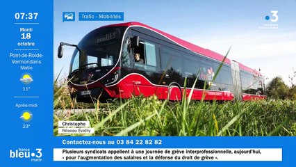 18/10/2022 - Le 6/9 de France Bleu Belfort Montbéliard en vidéo