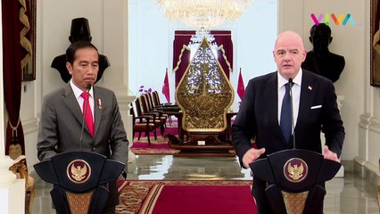 Keterangan Pers Bersama Presiden RI dan Presiden FIFA
