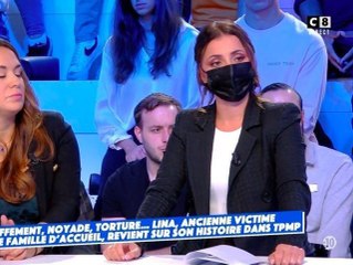 “Bâton enfoncé”, “noyée à l’eau froide” : Lina placée enfant dans une famille d’accueil, son enfer dévoilé en direct sur “TPMP”