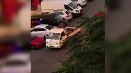 Beylikdüzü'nde palet hırsızları kamerada