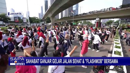 Sahabat Ganjar Gelar Jalan Sehat & 'Flashmob' di Jakarta! Apa Tujuannya?