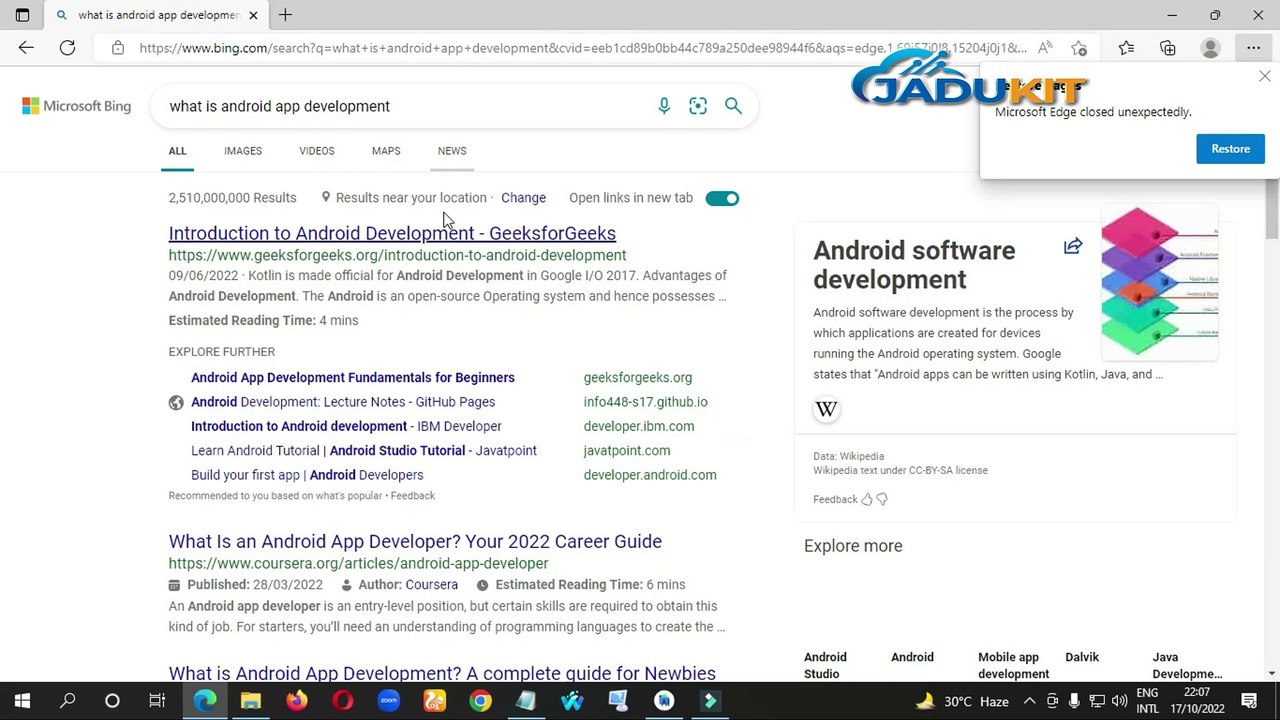 Android Apps Development Basic to Advanced Class 12 - video Dailymotion