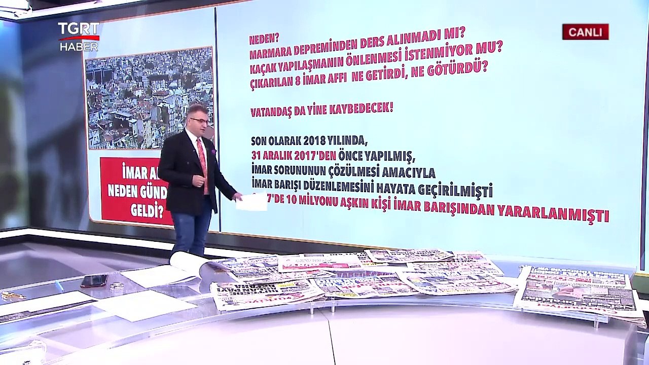 İmar Affı 9. Kez Meclis'e Sunuldu! İşte Yeni Teklifin Detayları - Cem Küçük ile Günaydın Türkiye