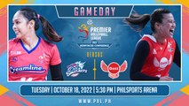 GAME 2 OCTOBER 18, 2022 | CREAMLINE COOL SMASHERS vs PETRO GAZZ ANGELS | 2022 PVL REINFORCED CONFERENCE