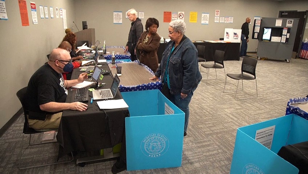 US-Zwischenwahlen: Wähler in Georgia bereits an den Urnen