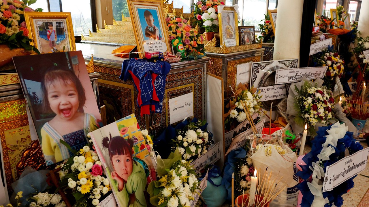 Thailand Mourns Victims of Daycare Massacre - T...