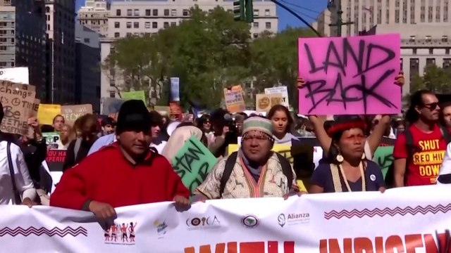 Global Climate Change Protests Erupt During U.N. Assembly - TaiwanPlus News