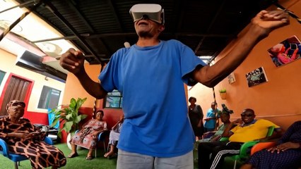 Virtual Reality Taking Nigerian Seniors on Trip Down Memory Lane - TaiwanPlus News