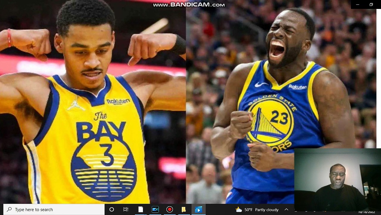 fight behind them as the former plays for the first time since being fined for punching his Warriors teammate... but Golden State lose final preseason game