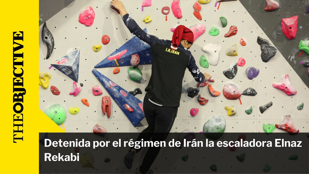 Detenida por el régimen de Irán la escaladora Elnaz Rekabi