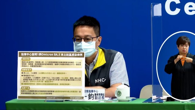 2nd Case of COVID-19 BA.5 Community Spread in Taiwan - TaiwanPlus News