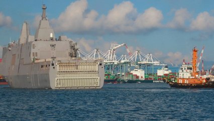 Taiwan's New Yushan Warship Undergoes 1st Sea Trials