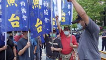 Taiwan Activists Protest at Japan Office Over Fukushima Water Dumping Plans