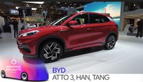Mondial de l'Auto 2022 : BYD, le constructeur chinois qui veut concurrencer Tesla !